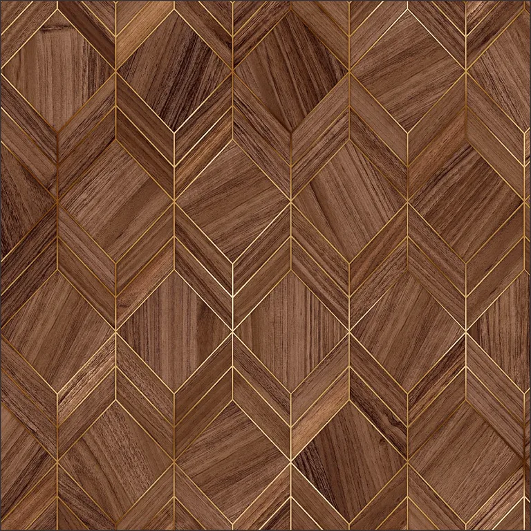 Brown Geometric Wood