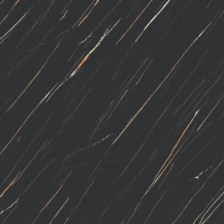 Black with White Striations