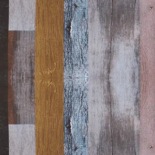 Multi-colored Blue/Brown Striped