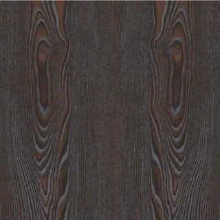 Dark Brown Wavy Wood