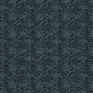 Dark Blue Floral Pattern