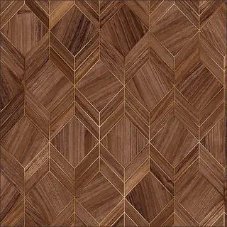 Brown Geometric Wood