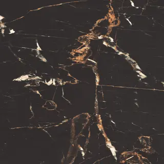 Black with Gold/Copper Veins