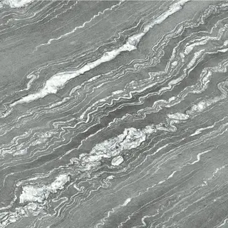Grey with White Wavy Lines